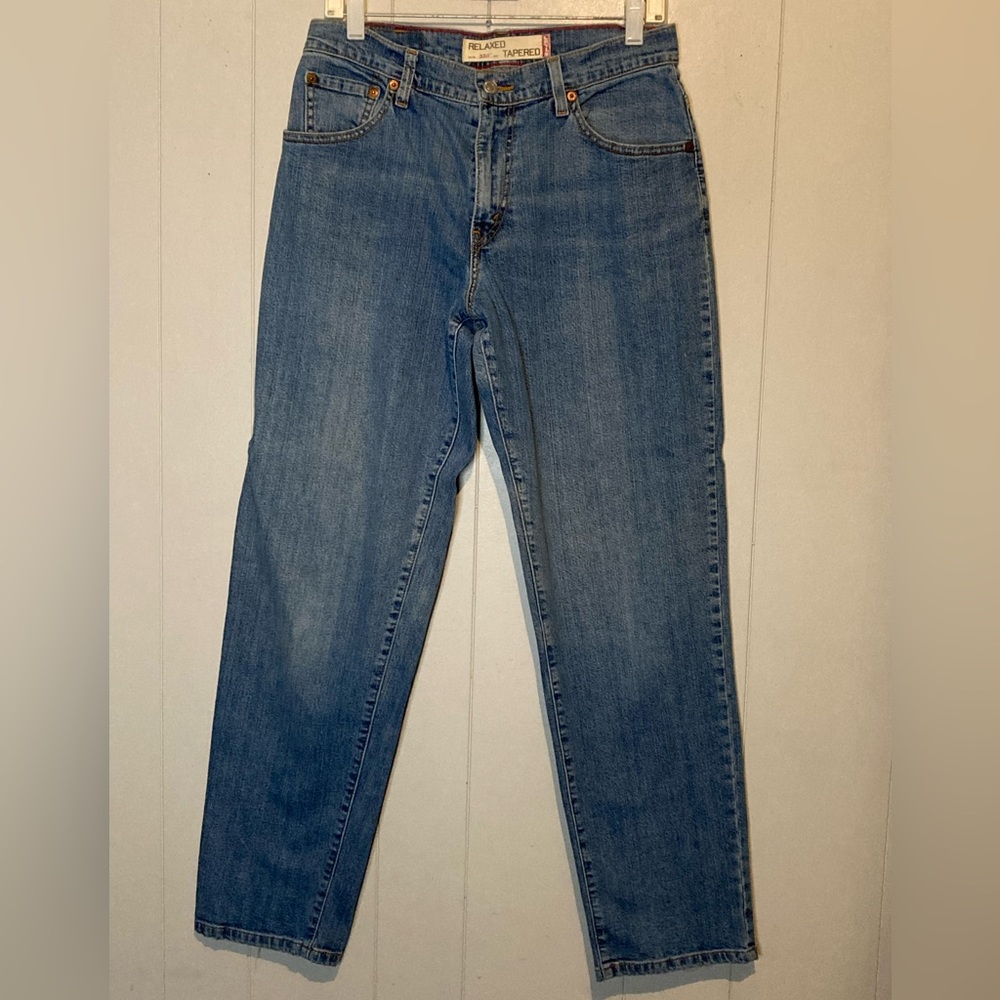 Levi’s Relaxed Tapered 550 Blue Denim Jeans Size 6